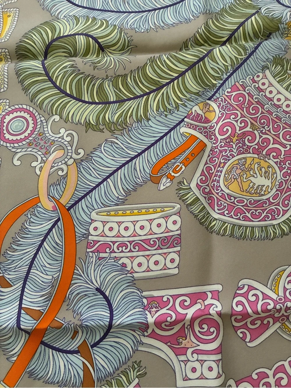 Hermès Sous l'Egide de Mars WASH 90cm by Pierre Marie PRISTINE